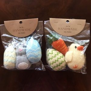 NWT! Set of 6 Handmade Ornaments